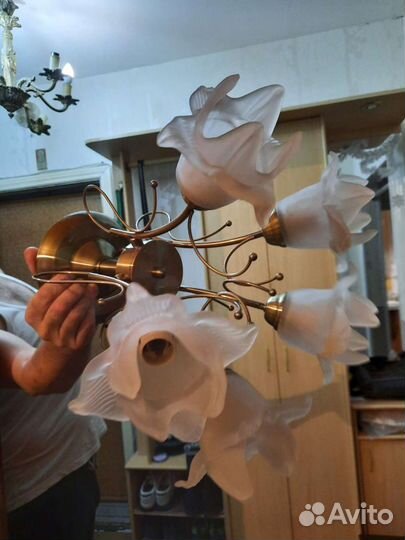 Люстра потолочная новая