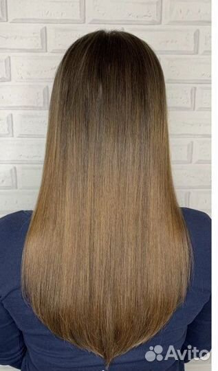 Волосы натуральные славянка для загущения