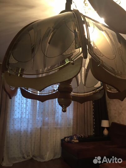 Люстра из дуба подвесная alfa регулировка высоты