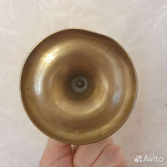 Бронзовая пепельница рыбка, винтаж