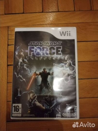 Диск Nintendo wii star wars : force unleashed