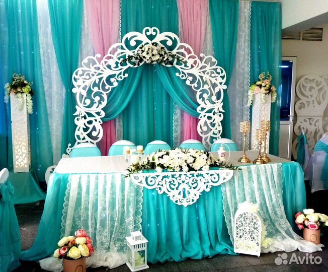 Свадебная арка, арка для выездной регистрации