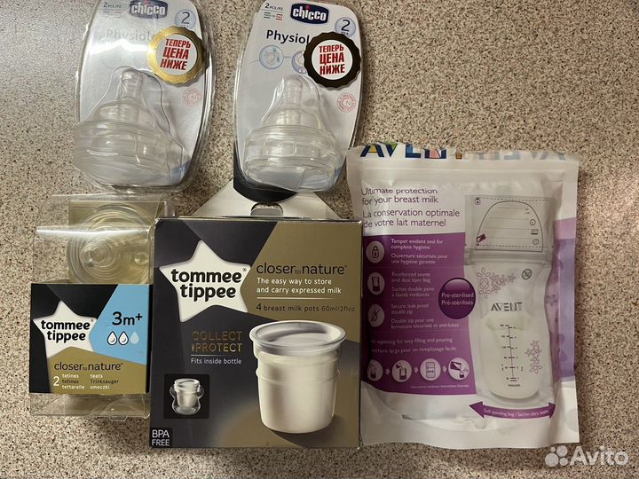 Молокоотсос + стерилизатор tommee tippee