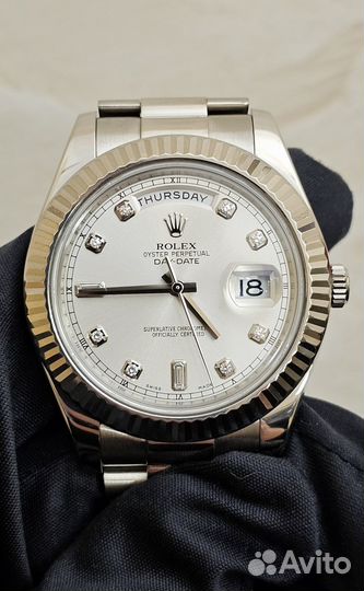 Rolex DAY-date II 41MM white gold 218239