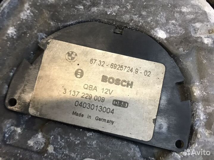 17427789824 Вентилятор радиатора в сборе BMW E60 E