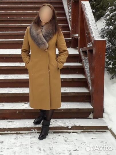 Пальто зимнее женское 46