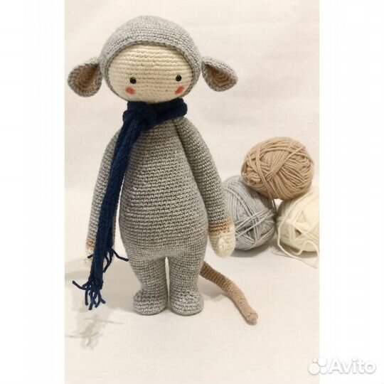 Мягкая вязаная игрушка