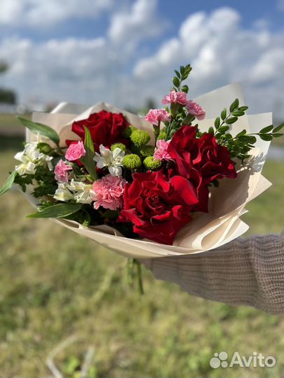 Розы букеты доставка
