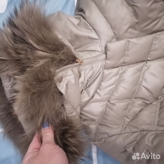 Зимний пуховик Снежная королева