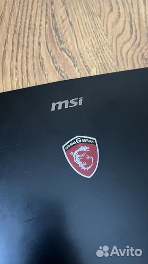 Игровой ноутбук MSI GP72 6QF Leopard pro