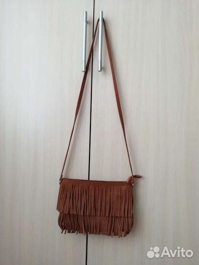 Сумка женская натуральная замша