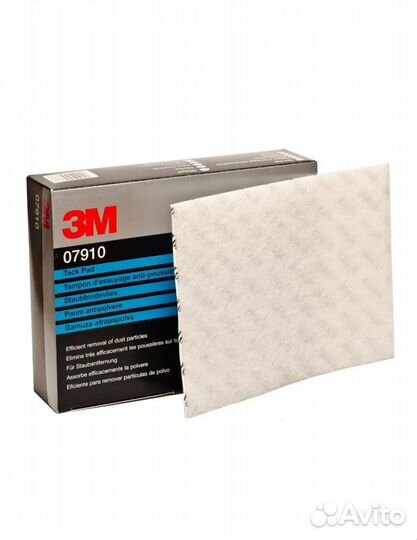 Салфетка липкая 3М Tack Cloth 176мм х 235мм