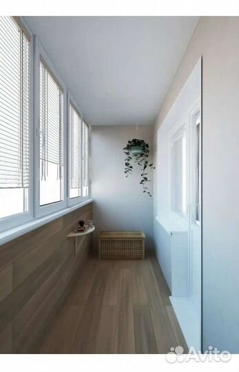 Обшивка балконов, установка окна пвх