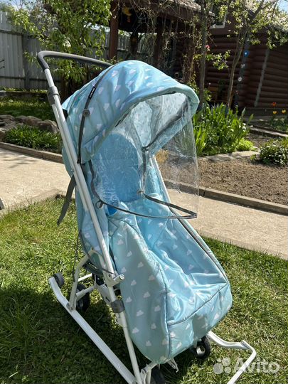 Коляска санки