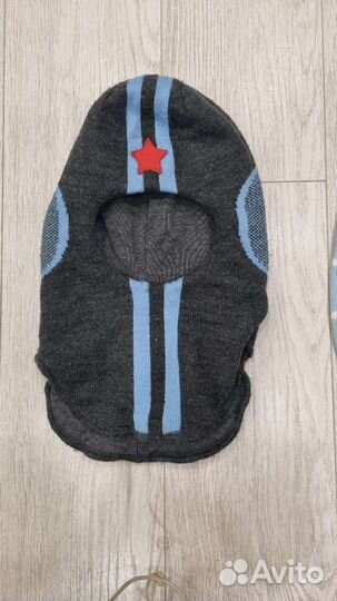 Шапка шлем для мальчика