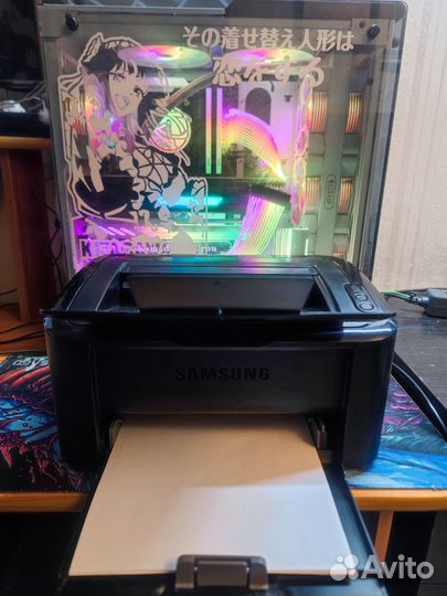 Принтер лазерный Samsung ML-1865 пробег 1200 стр