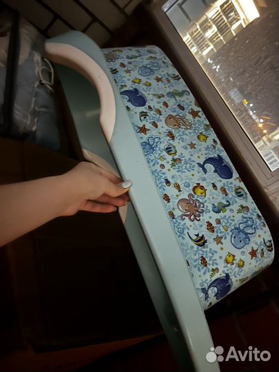 Ванна детская с гамаком