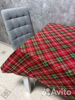 Скатерть новогодняя Шотландка