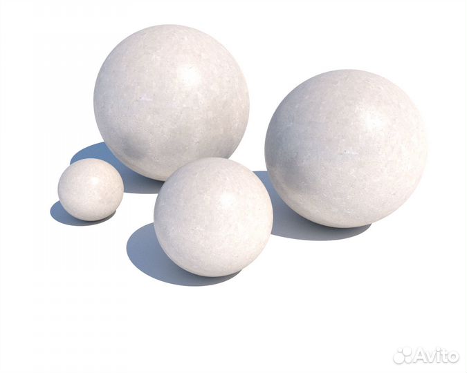 Шары из архитектурного бетона