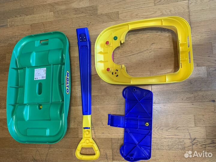 Комплектующие запчасти к машинке каталке Полесье