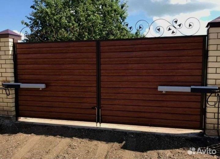 Ворота откатные. Готовый комплект. Гарантия