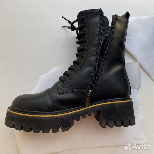 Ботинки зимние с подкладкой женские la vida