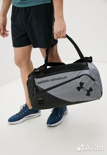 Сумка-рюкзак 2 в 1 Under Armour (ceрый)