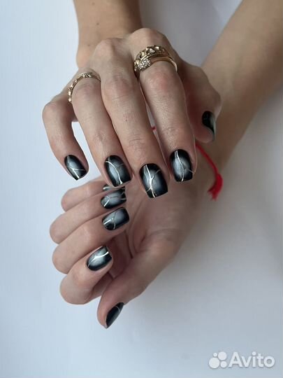 Маникюр гель лак