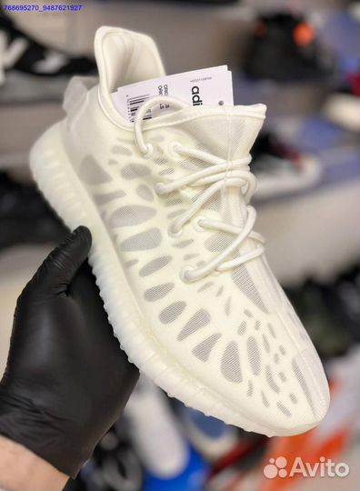 Кроссовки Adidas Yeezy white (Арт.75959)
