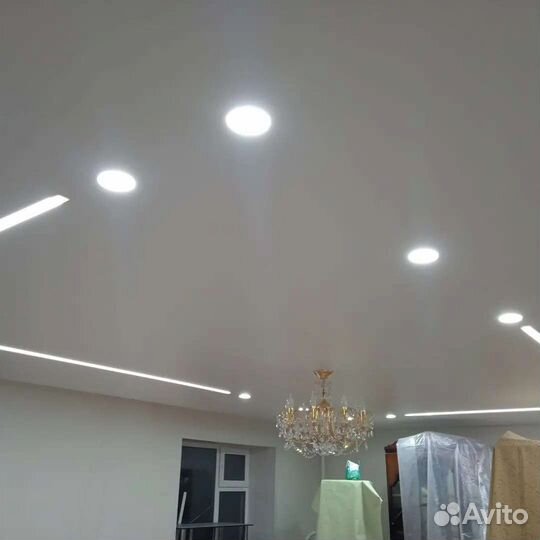 Натяжные потолки