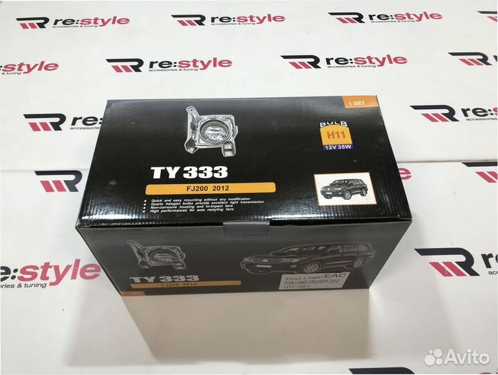 Туманки Toyota Land Cruiser 200 S738