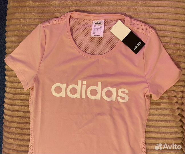 Футболки женские adidas (ориг) белая, черная, роз