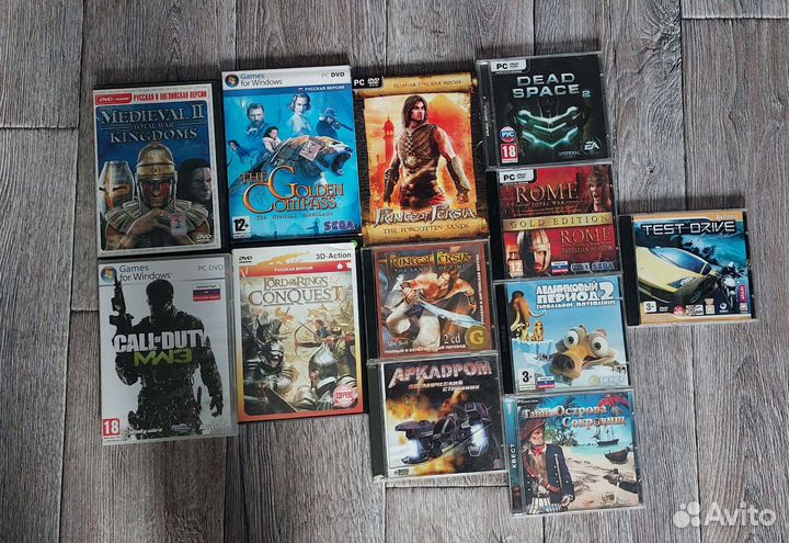 Компьютерные игры диски для пк