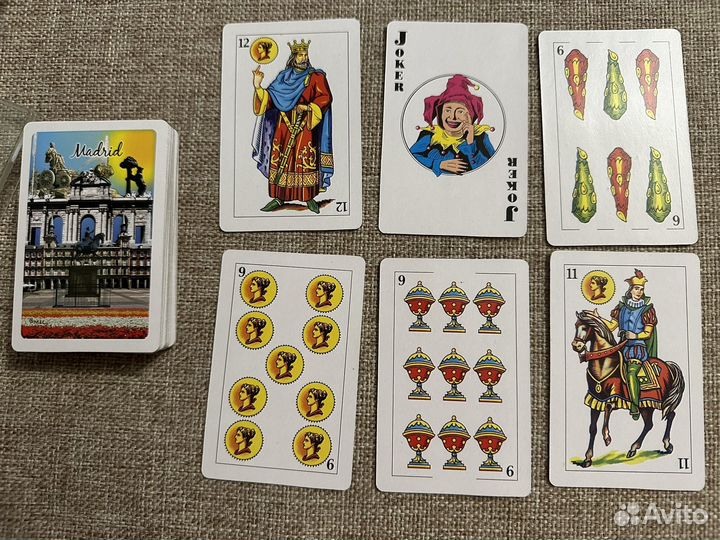 Игральные карты из путешествий