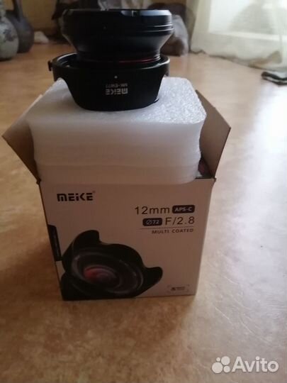Объектив Meike 12 мм, F2.8 sonyE