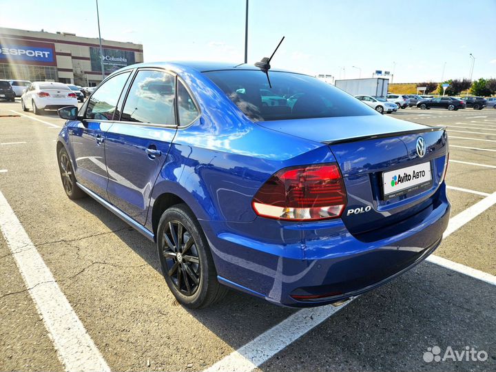 Volkswagen Polo 1.6 AT, 2019, 132 000 км