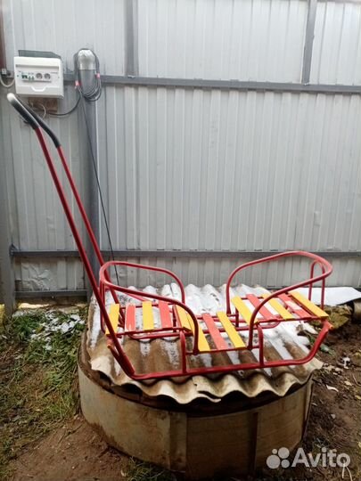 Санки двухместные