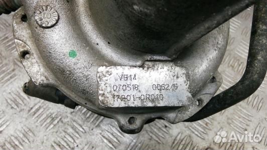 Турбина дизельная toyota corolla verso 2 (CBG17BK0