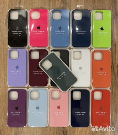 Чехлы Silicone Case для iPhone 15 Pro Max