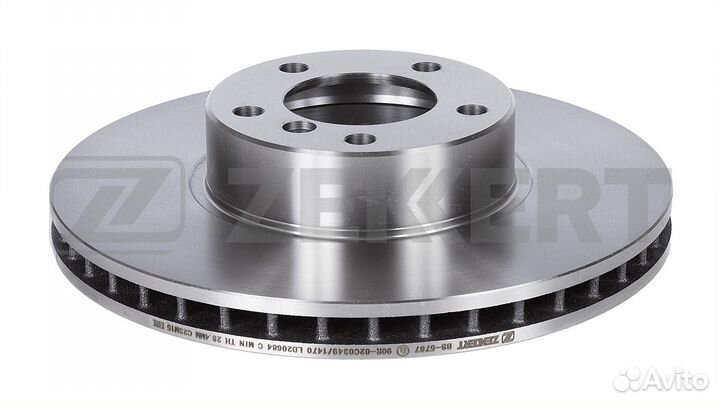 Диск торм. перед. BMW 5 (E39) 97