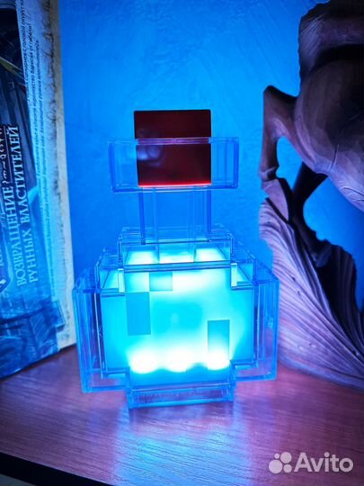 Детский ночник колба Майнкрафт - Лампа Minecraft