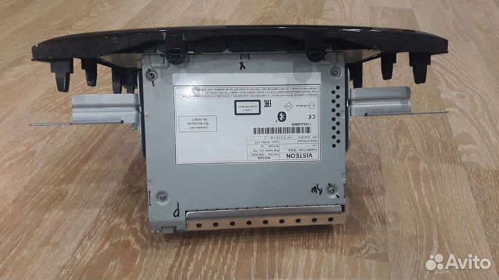 Штатная магнитола на Nissan Qashqai