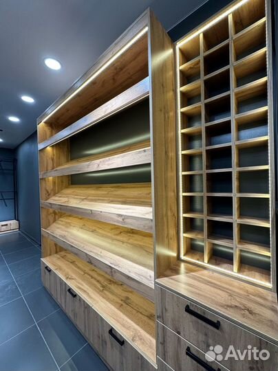 Витрина стеллаж прилавок