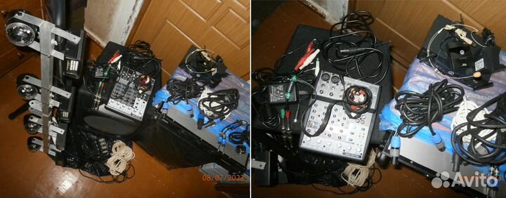 Свето музыкальное оборудование