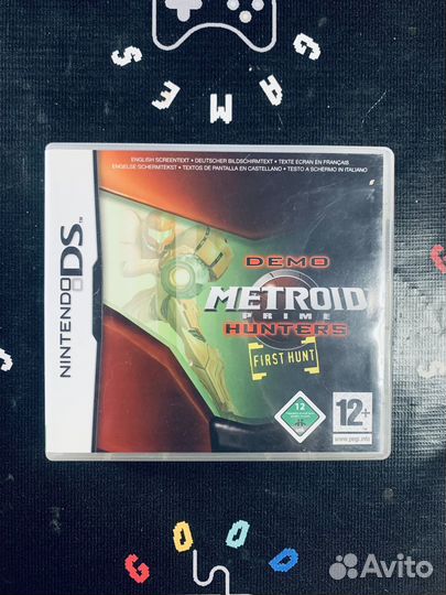 Metroid Prime Hunters first hunt demo ds