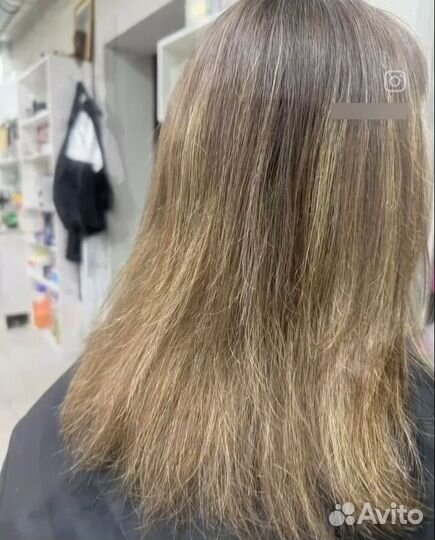 Кератин ботокс волос