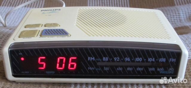 Радиоприёмник + часы 