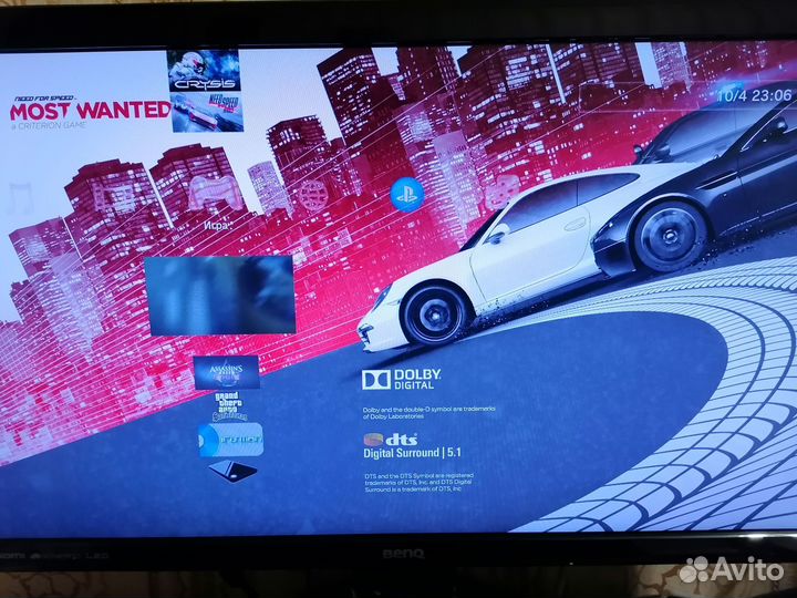 Sony playstation 3 super slim 500гб 52 игры