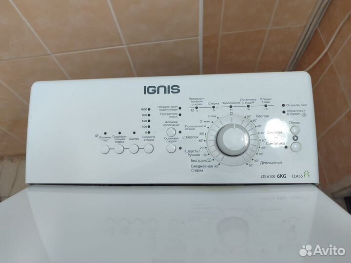 Стиральная машинка ignis lte 6100