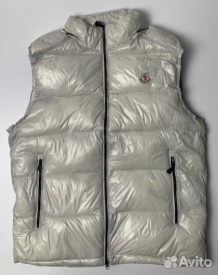 Жилетка moncler глянцевая